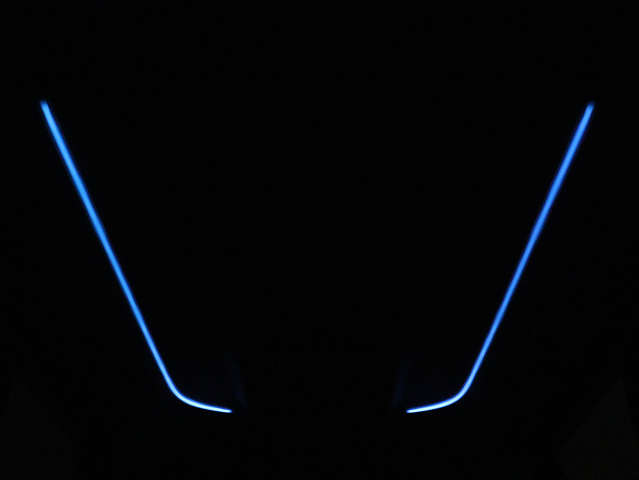 夜間に室内を照らしてくれるルームライトで
す