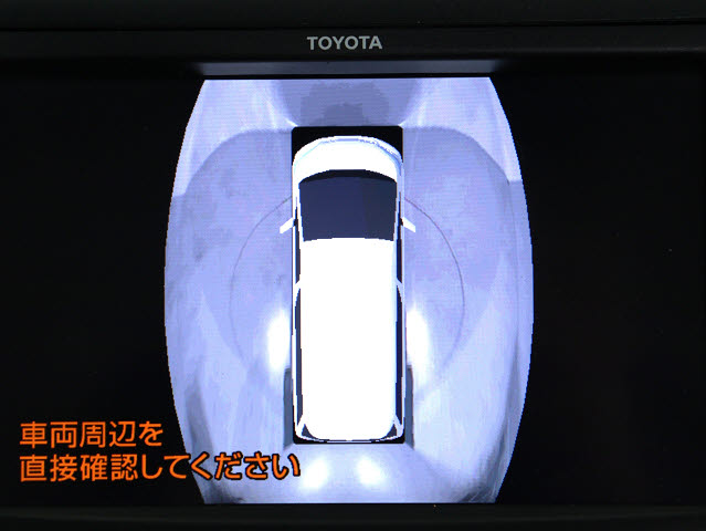 【パノラミックビューモニター　搭載】
全方位確認可能な３６０度カメラ完備です!
オプション価格１０万円オーバーの高級装備