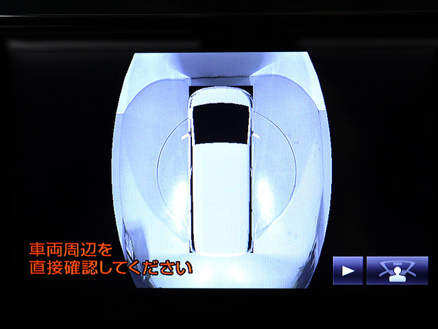 【パノラミックビューモニター　搭載】
全方位確認可能な３６０度カメラ完備です!