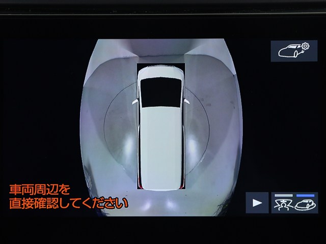 【パノラミックビューモニター　搭載】
全方位確認可能な３６０度カメラ完備です!