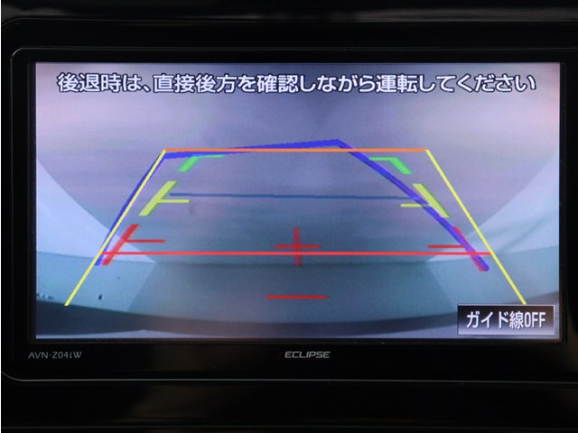 【バックカメラ装備】
大きな車でも安心のバックカメラを完備!
後方も視認できるので安心安全に駐車可能!
