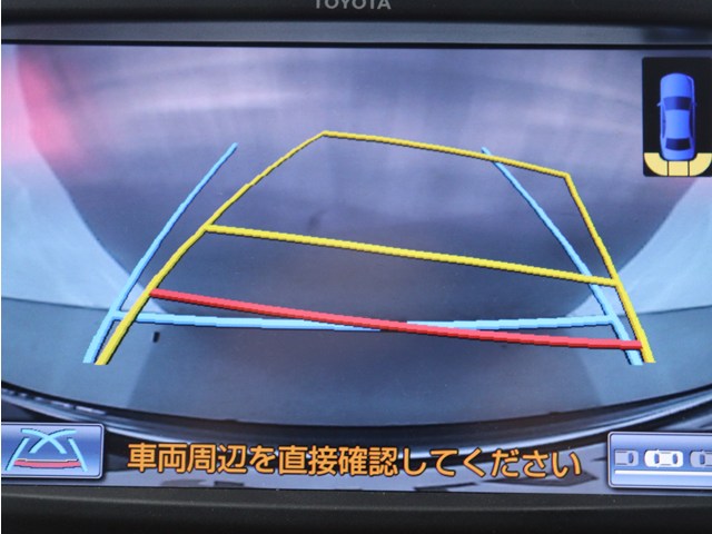【バックカメラ装備】
大きな車でも安心のバックカメラを完備!
後方も視認できるので安心安全に駐車可能!