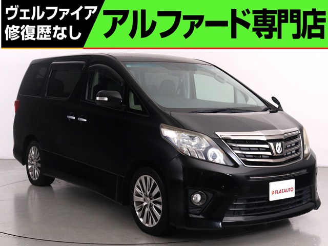 ２４０ＳタイプＧＩＩ　禁煙車　ＡＬＰＩＮＥ製１０インチナビ　クルコン
