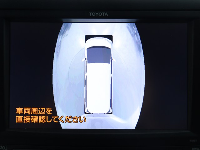 【パノラミックビューモニター　搭載】
全方位確認可能な３６０度カメラ完備です!
オプション価格１０万円オーバーの高級装備