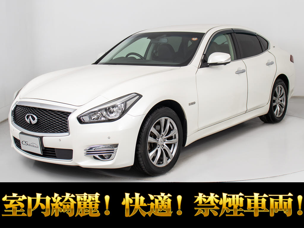 フーガ３．５ＨＶ　後期型　黒本革　禁煙車　ＢＯＳＥサウンド