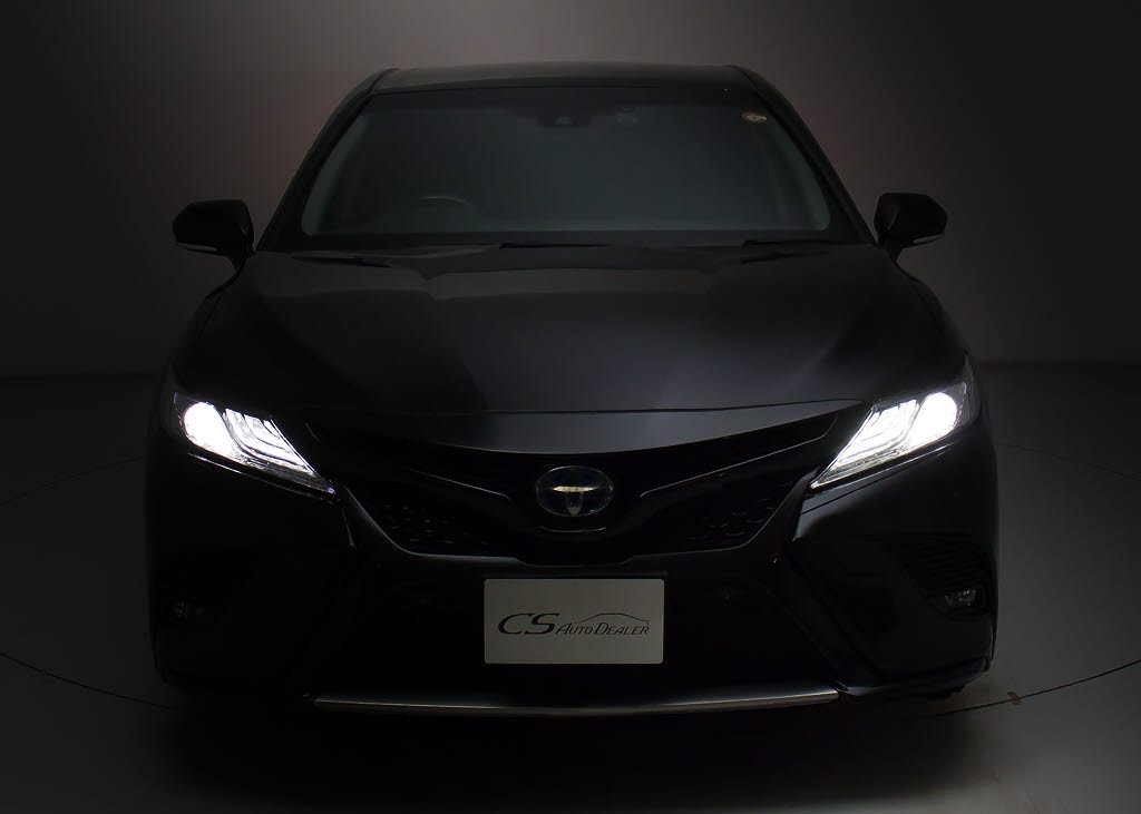 フロントビューの存在感をご覧ください！！
ヘッドライトは視界良好のライト、さらにフ
ォグライト搭載。デザイン性も高いのが特権
です。