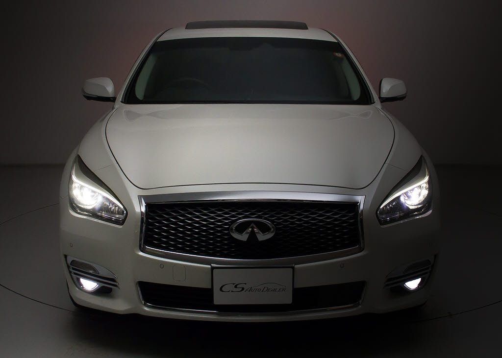 フロントビューの存在感をご覧ください！！
ヘッドライトは視界良好のライト、さらにフ
ォグライト搭載。デザイン性も高いのが特権
です。