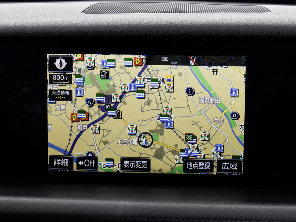 ★メーカー純正の大画面ＳＤマルチが装備さ
れています！操作も簡単！見やすい！純正だ
からこその使いやすさ！地図情報の更新も出
来ますので安心してお使い頂けます！！