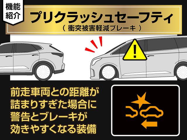 ★各種運転サポートシステム★レーン
アシストやﾌﾟﾘｸﾗｯｼｭ等便利な機能が満載！