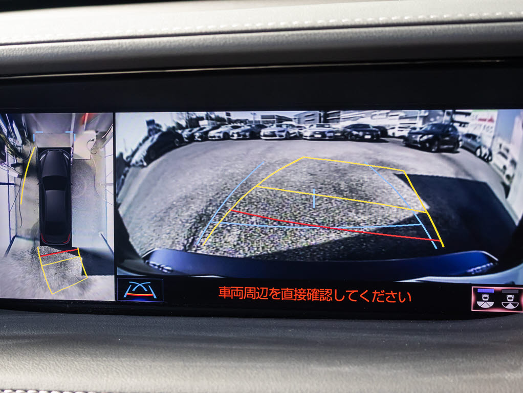 ３６０度全周囲カメラパノラミックビューモ
ニター