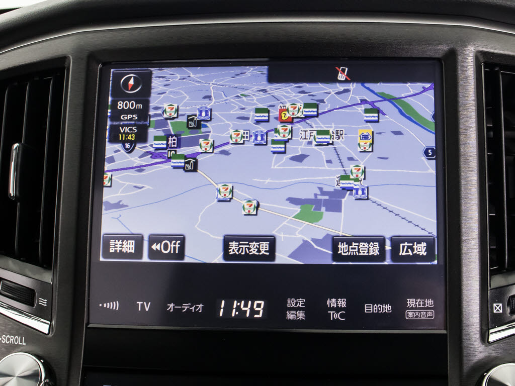 メーカー純正の大画面ＳＤナビが装備されて
います！操作も簡単！見やすい！純正だから
こその使いやすさ！