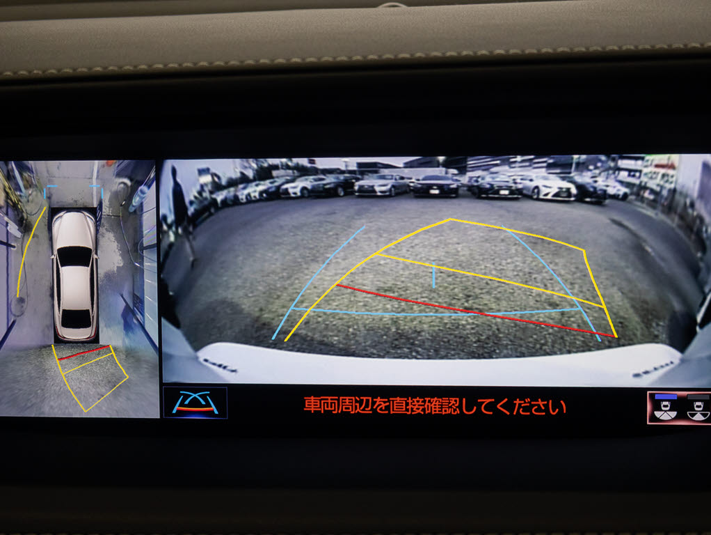 ３６０度全周囲カメラパノラミックビューモ
ニター