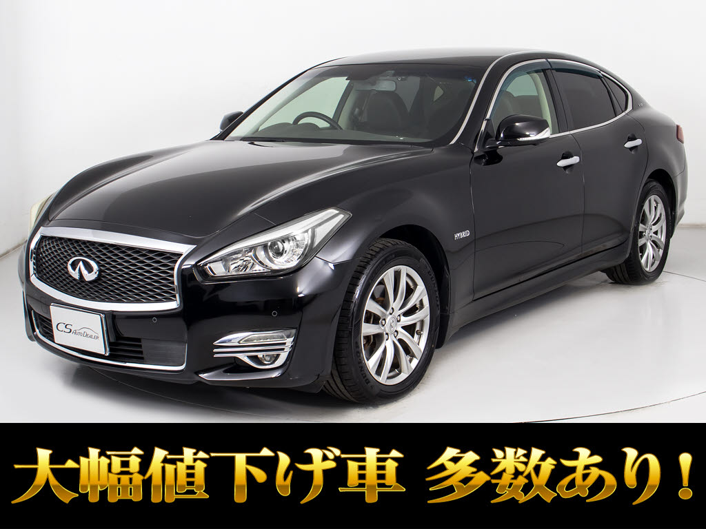 フーガ３．５ＨＶ　後期型　黒本革　禁煙車　ＢＯＳＥサウンド