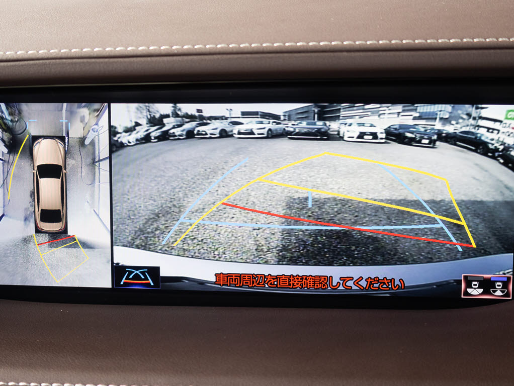 ３６０度全周囲カメラパノラミックビューモ
ニター！