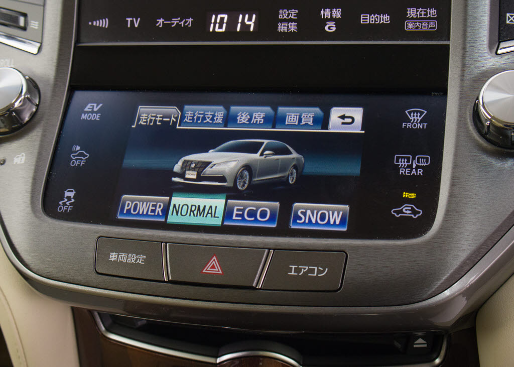 状況に応じて様々な走行モードを選択できま
す！いつでも快適なドライブを楽しむことが
可能です！