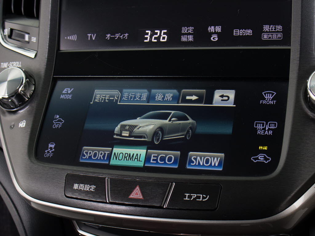 状況に応じて様々な走行モードを選択できま
す！いつでも快適なドライブを楽しむことが
可能です！