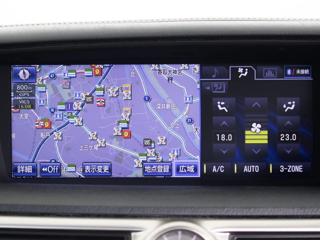 ★メーカー純正の大画面ＨＤＤマルチが装備
されています！操作も簡単！見やすい！純正
だからこその使いやすさ！地図情報の更新も
出来ますので安心してお使い頂けます！！