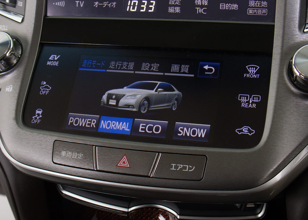 状況に応じて様々な走行モードを選択できま
す！いつでも快適なドライブを楽しむことが
可能です！