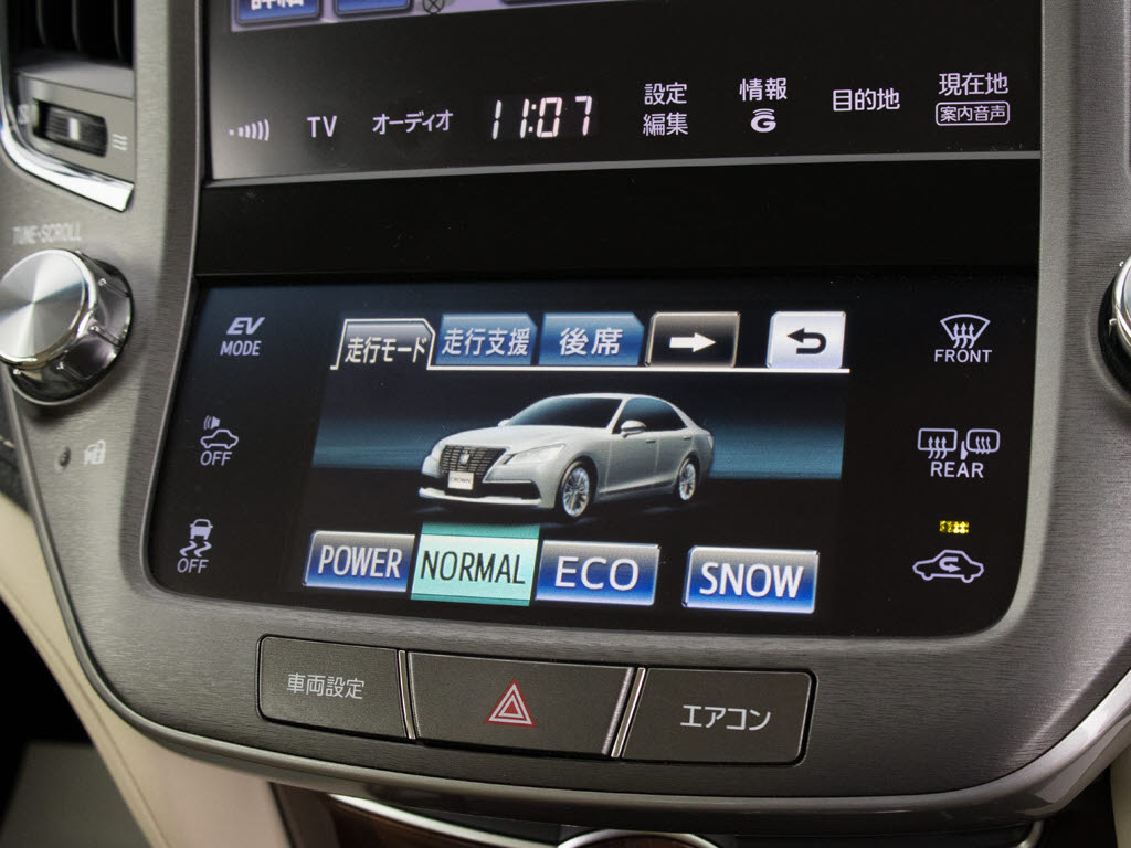 状況に応じて様々な走行モードを選択できま
す！いつでも快適なドライブを楽しむことが
可能です！