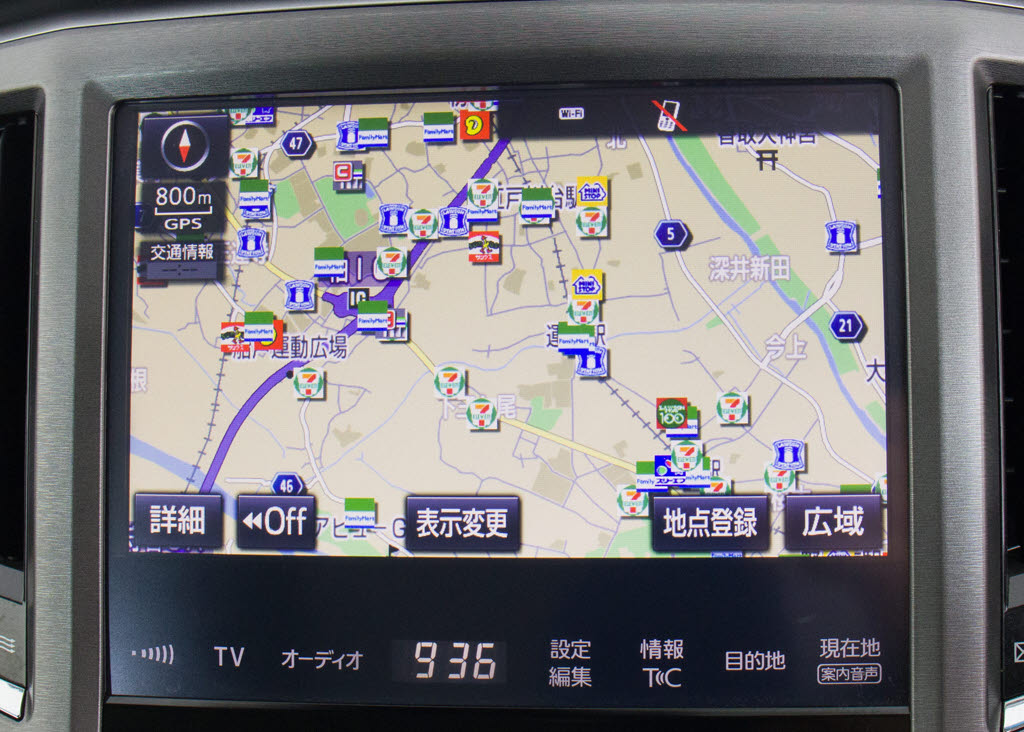 メーカー純正の大画面ＳＤナビが装備されて
います！操作も簡単！見やすい！純正だから
こその使いやすさ！