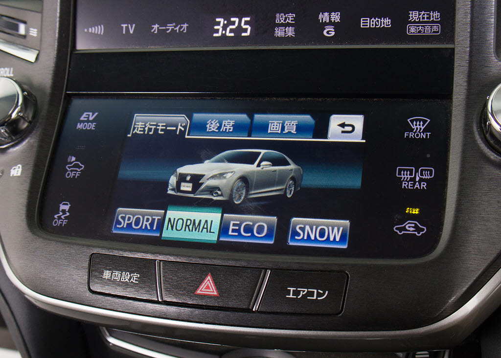 状況に応じて様々な走行モードを選択できま
す！いつでも快適なドライブを楽しむことが
可能です！