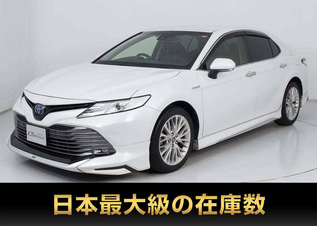 カムリ　ＧレザーＰＫＧ　モデリスタフルエアロ　新品タイヤ　黒本革　