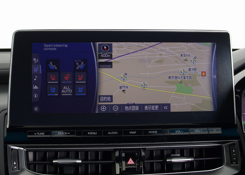 トヨタマルチオペレーションタッチ機能付き
の大画面ＳＤナビ！１２．３インチディスプ
レイ！Ｂｌｕｅｔｏｏｔｈやスマホ連携も対
応！