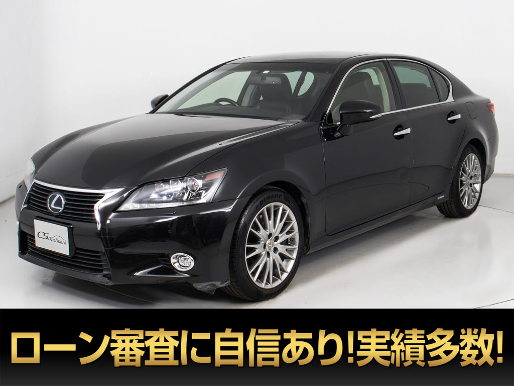レクサスＧＳ３００ｈ　ＶｅｒＬ　黒本革　　記録簿２１枚