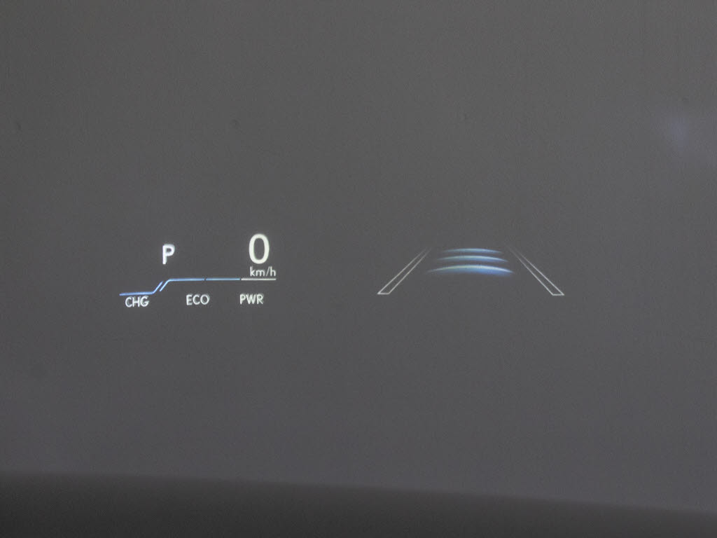 カラーヘッドアップディスプレイ