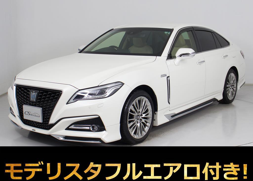 クラウン　２．５ＨＶ　ＲＳ　後期　黒本革　フルエアロ　レーダー