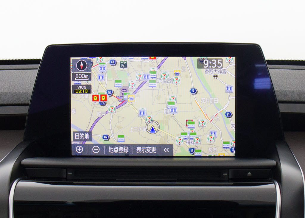 メーカー純正の大画面ＳＤナビが装備されて
います！操作も簡単！見やすい！純正だから
こその使いやすさ！