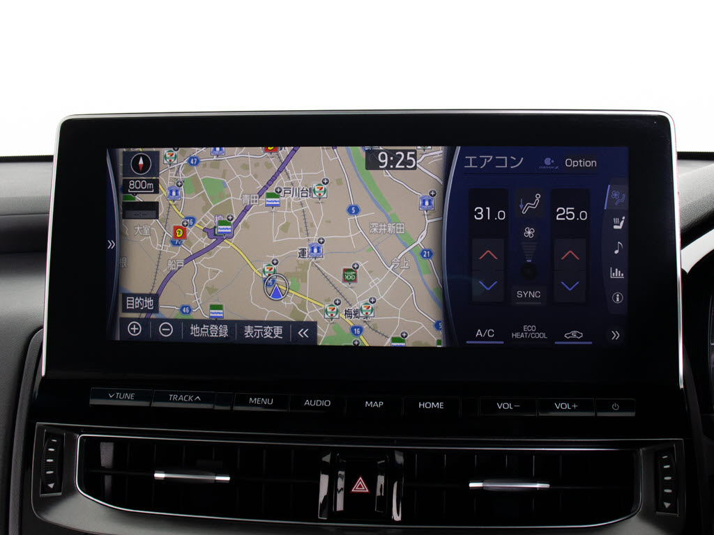 トヨタマルチオペレーションタッチ機能付き
の大画面ＳＤナビ！１２．３インチディスプ
レイ！Ｂｌｕｅｔｏｏｔｈやスマホ連携も対
応！