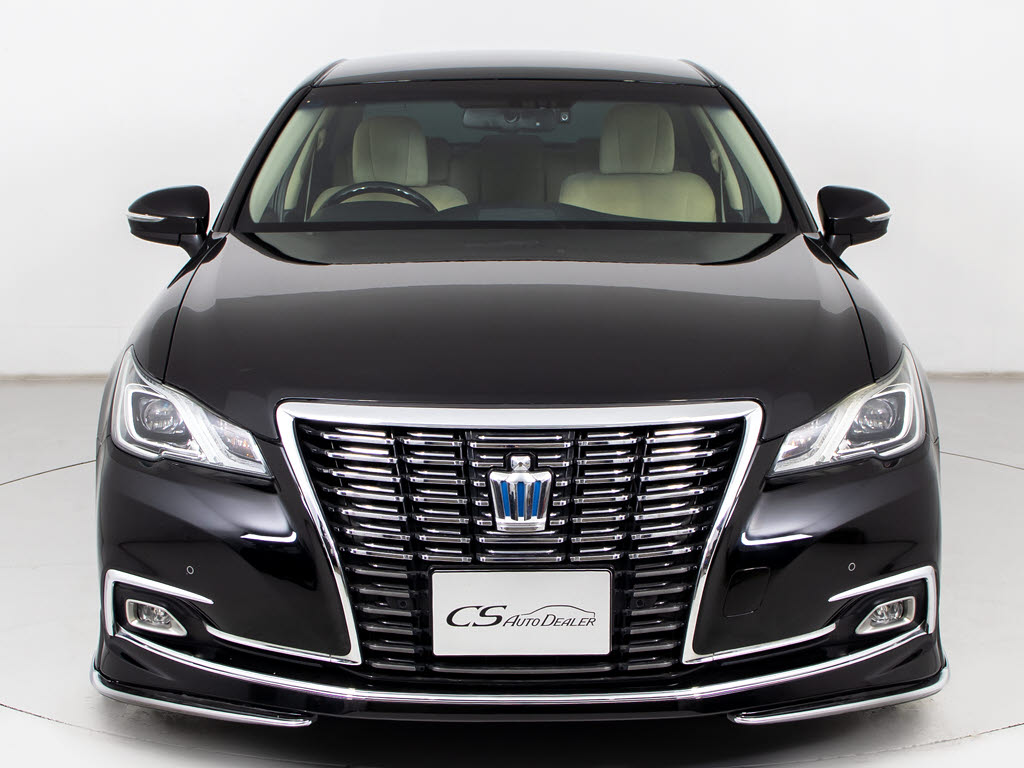 クラウンＨＶ　２．５ＲＳ-Ｇ　後期　禁煙エアロ　ＯＰ１８ＡＷ３６０カメラ