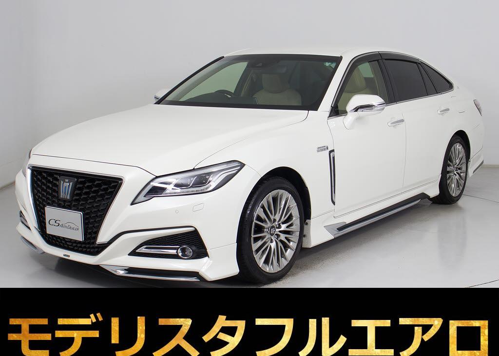 クラウンＨＶ　２．５Ｇ-ＥＸ　４ＷＤ　後期　禁煙　モデリスタ　黒革