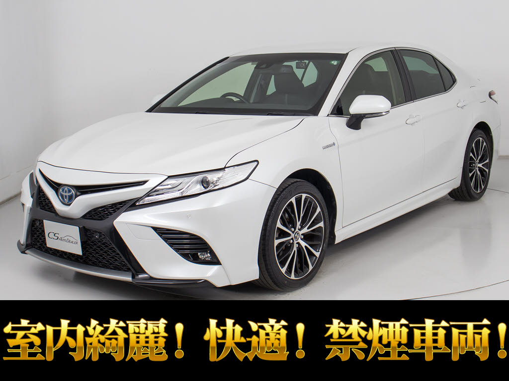 カムリ　ＷＳ　禁煙車　ワンオーナー　セーフティセンス　レーダークルーズ