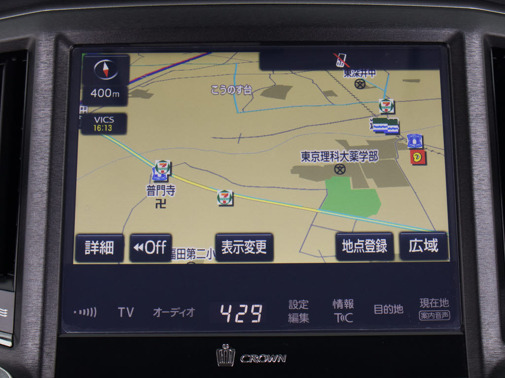 メーカー純正の大画面ＳＤナビが装備されて
います！操作も簡単！見やすい！純正だから
こその使いやすさ！