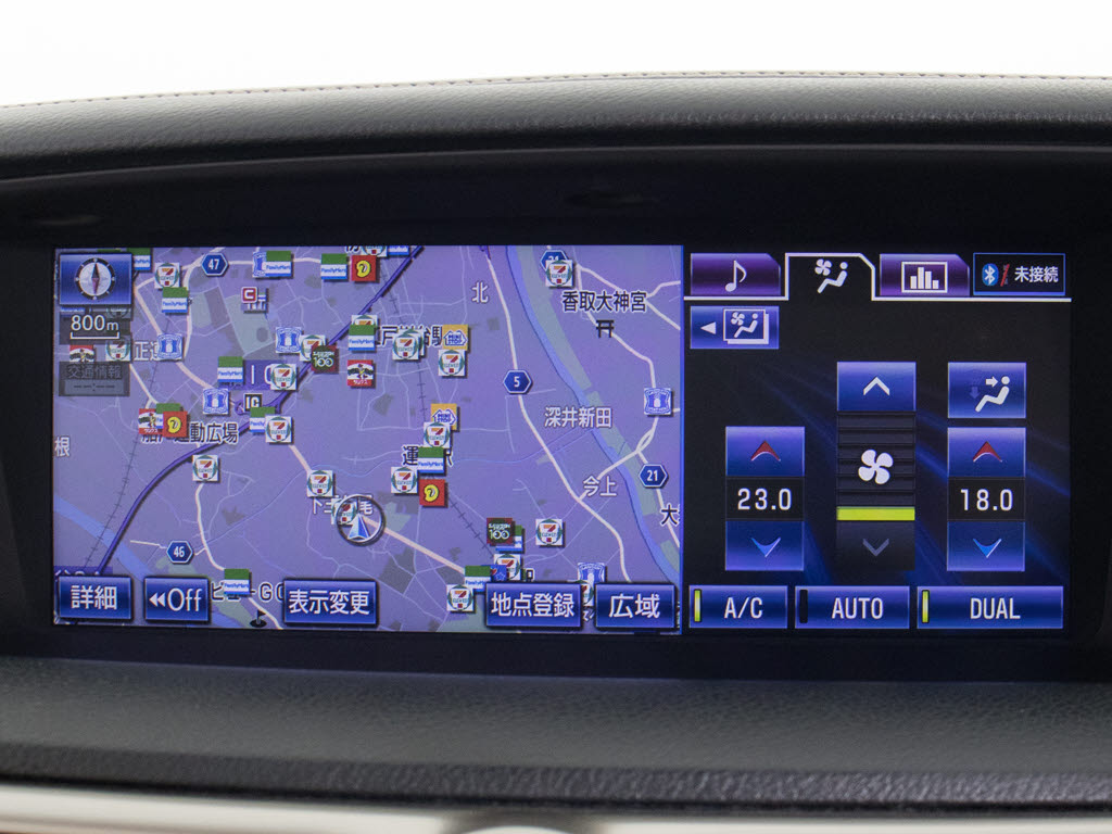 ★メーカー純正の大画面ＨＤＤマルチが装備
されています！操作も簡単！見やすい！純正
だからこその使いやすさ！地図情報の更新も
出来ますので安心してお使い頂けます！！