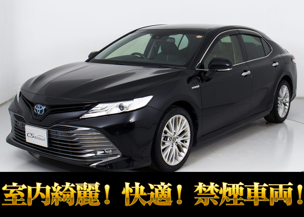 カムリ　ＧレザーＰＫＧ　禁煙　サンルーフ　モデリスタフルエアロ　ＢＳＭ