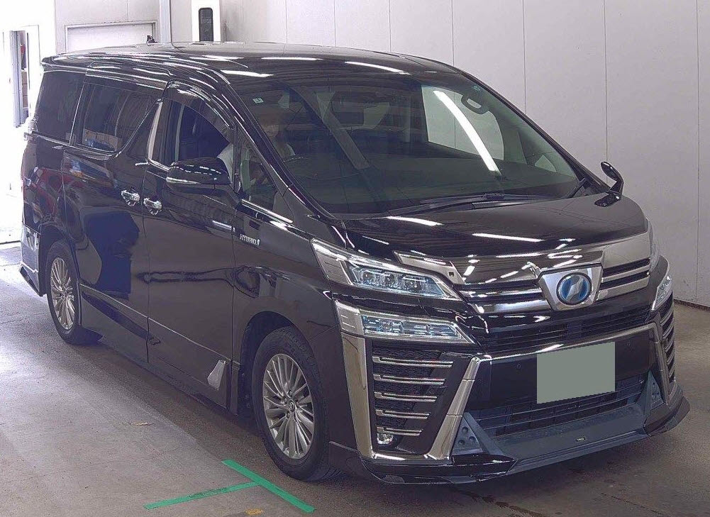 ヴェルファイアＨＶ　ＺＲーＧ　ＴＲＤエアロ　黒本革　車検タップリ