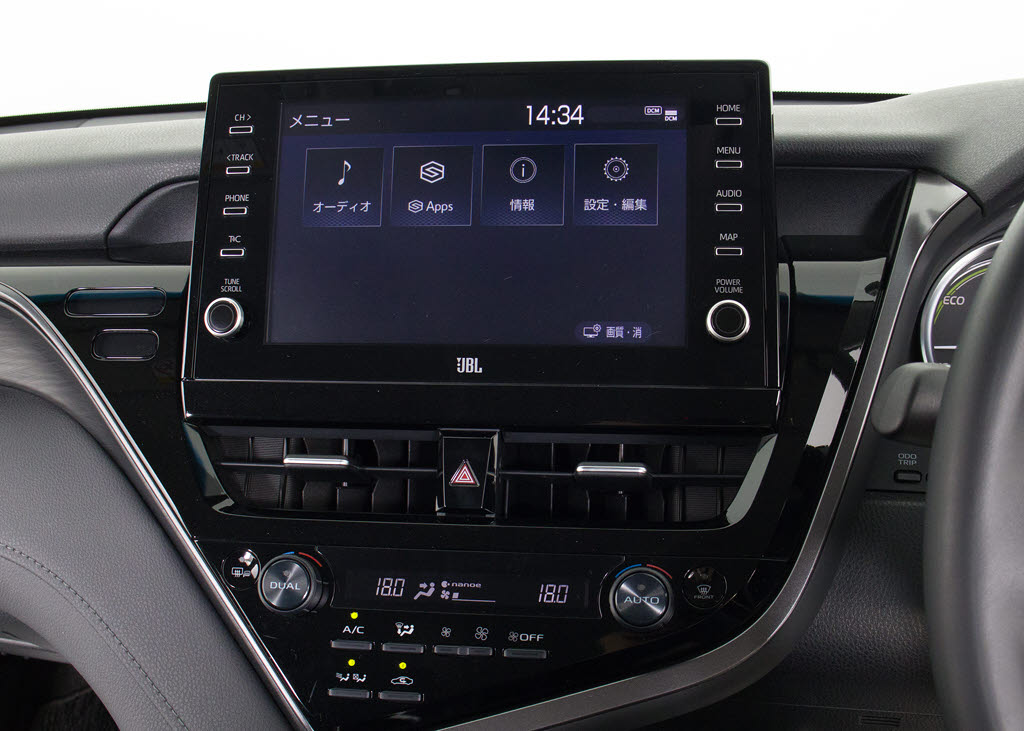 ★大画面のディスプレイオーディオが装備さ
れています！スマホと連携して使用すること
も可能です！