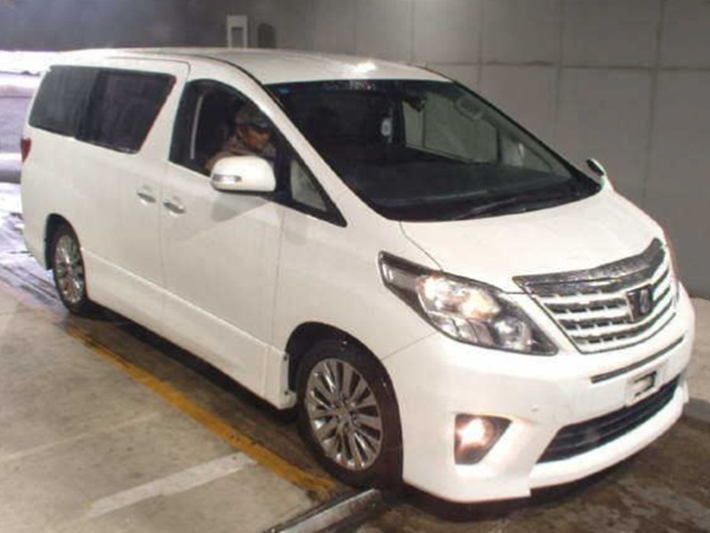 アルファード　２４０ＳタイプＧ　後席モニター　両自ドア　禁煙