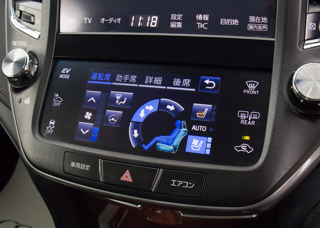 快適エアシート＆シートヒーターを装備して
います！高級車ならではの装備です！シート
が暖まる機能！シートから冷風が出る機能！
どちらも付いています！！寒い冬も、暑い夏
も快適にご乗車頂けます！！