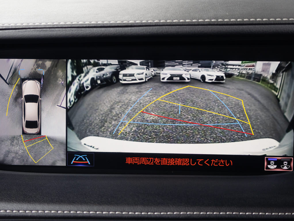 360度全周囲カメラパノラミックビューモニ
ター完備