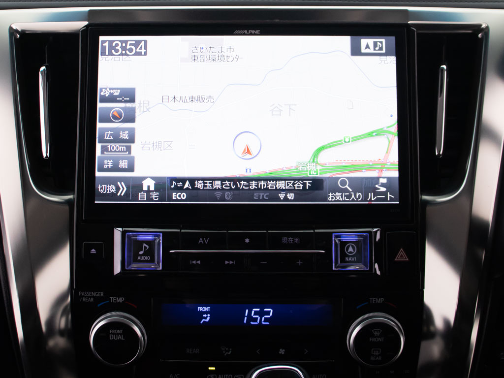 ★アルパインBIG-Xナビ★人気のナビ装着！
快適な運転をサポート致します！