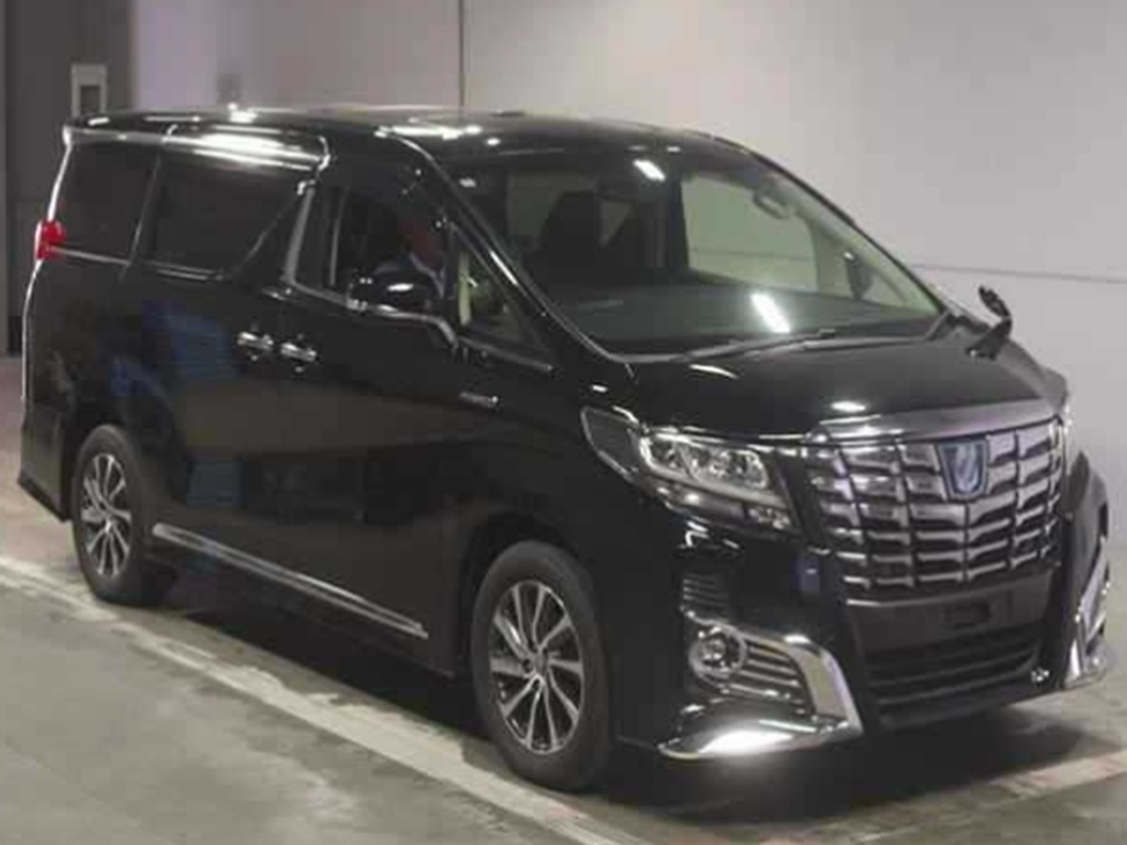 アルファードＨＶ　ＳＲ　Ｅ-Ｆｏｕｒ　サンルーフ　１０インチナビ　リアモニ
