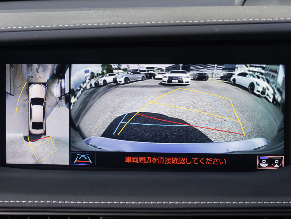 360度全周囲カメラパノラミックビューモニ
ター完備