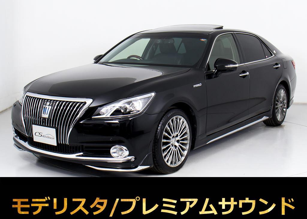 マジェスタＨＶ　３．５Ｆ　禁煙　ＳＲ　モデリスタ　Ｐサウンド　１８ＡＷ
