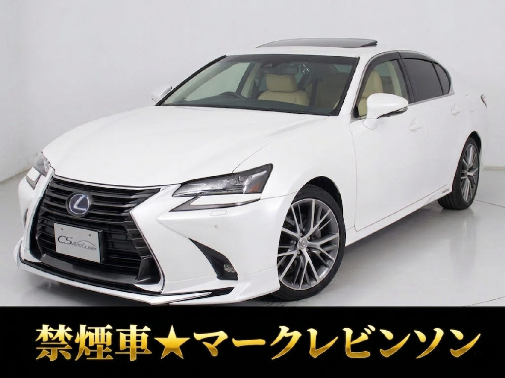 レクサス　ＧＳ３００ｈＶｅｒＬ　後期型　マークレビンソン　ＳＲ　本革