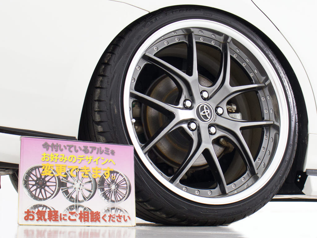 GTM20インチアルミホイール装着済みです！
アルミホイールの変更も可能です！お客様の
お好みの１台を作成可能となります！※詳細
はスタッフまでお尋ねください。
