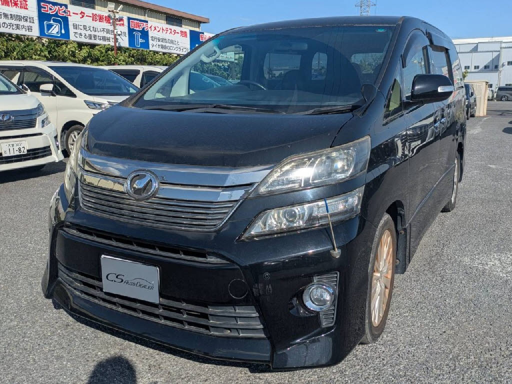 ヴェルファイア　２．４Ｚ　リアモニタ　両自　カスタムグリル　禁煙車